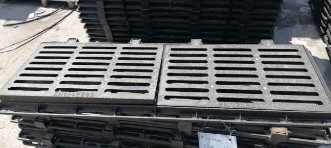 江门球墨铸铁连体双篦展示